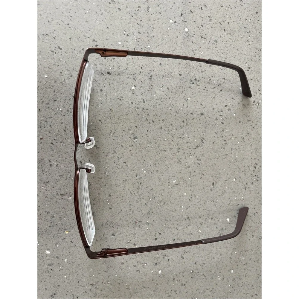 Eyebuydirect Mark 54-18-145 C1 Coffee Brown Metal Eyeglasses FRAMES ONLY